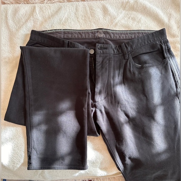 【UNIZ】　Egypt Coated Flare Pants opium Egypt Coated Flare Pants – UNIZ